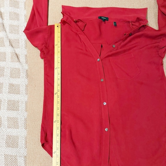 Theory Tamalee Classic Off-the-Shoulder Shirt size 0 or XS - Picture 13 of 13